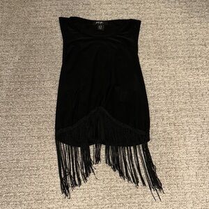 Nasty Gal Fringe Hem Crop Top